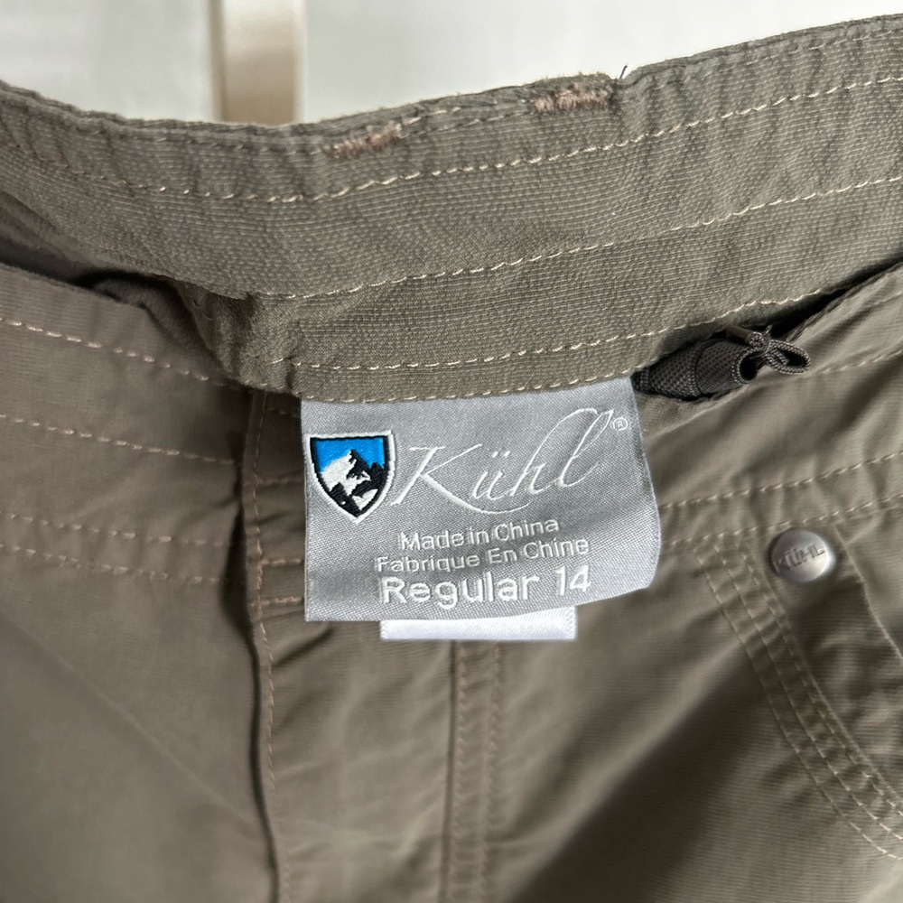 Kuhl Convertible Women’s Hiking Zip Off Pants size 14 - Picture 4 of 9